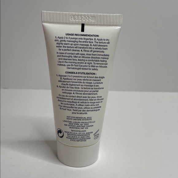 NWT LANCÔME PARIS Miel-en-Mousse Foaming Cleanser - Picture 2 of 2